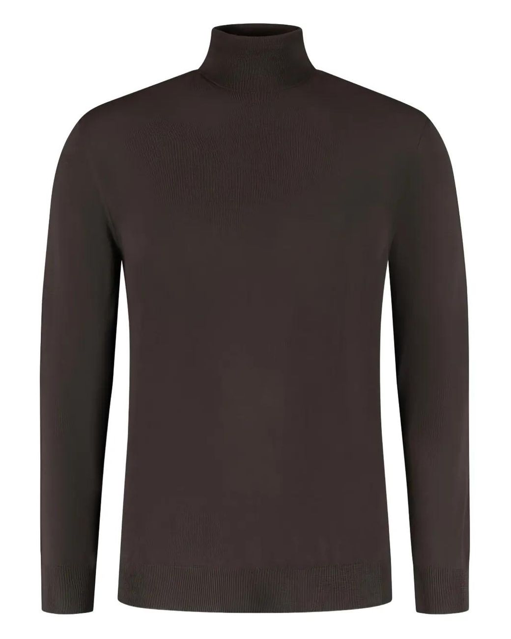 Zanone Black High-Neck Sweater for men