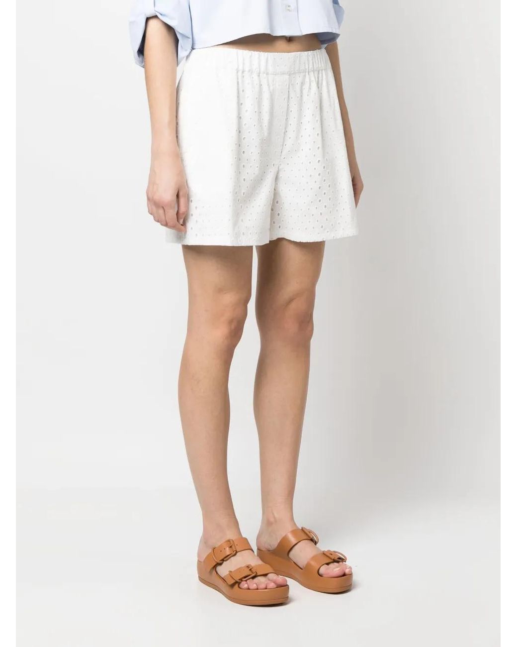 KENZO White Regular Fit Shorts