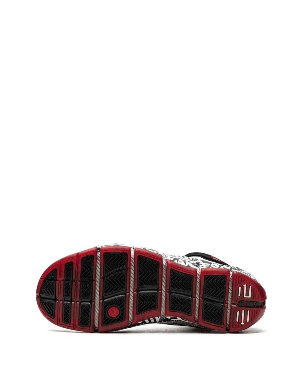 Nike Black Zoom Lebron 4 "Graffiti 2023" Sneakers for men