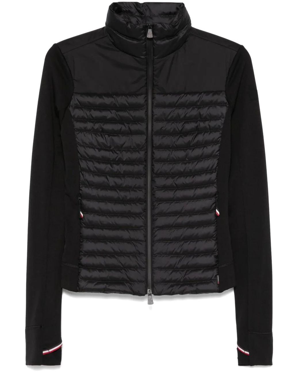 Moncler Black Padded Polartec Sweatshirt