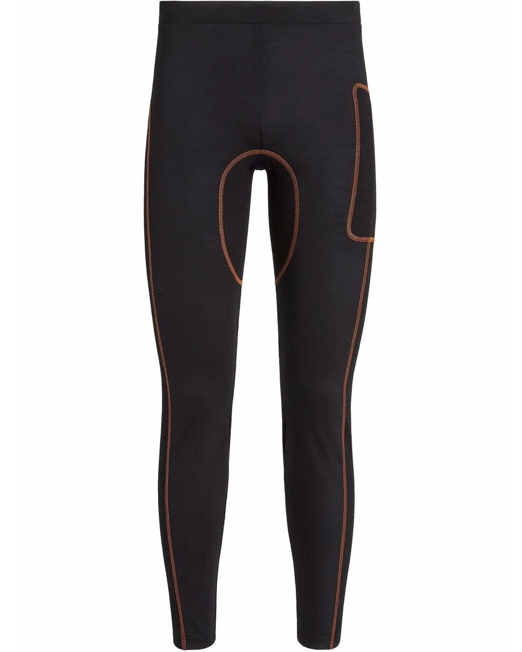 Zegna Black Knitted Long-Length Leggings for men
