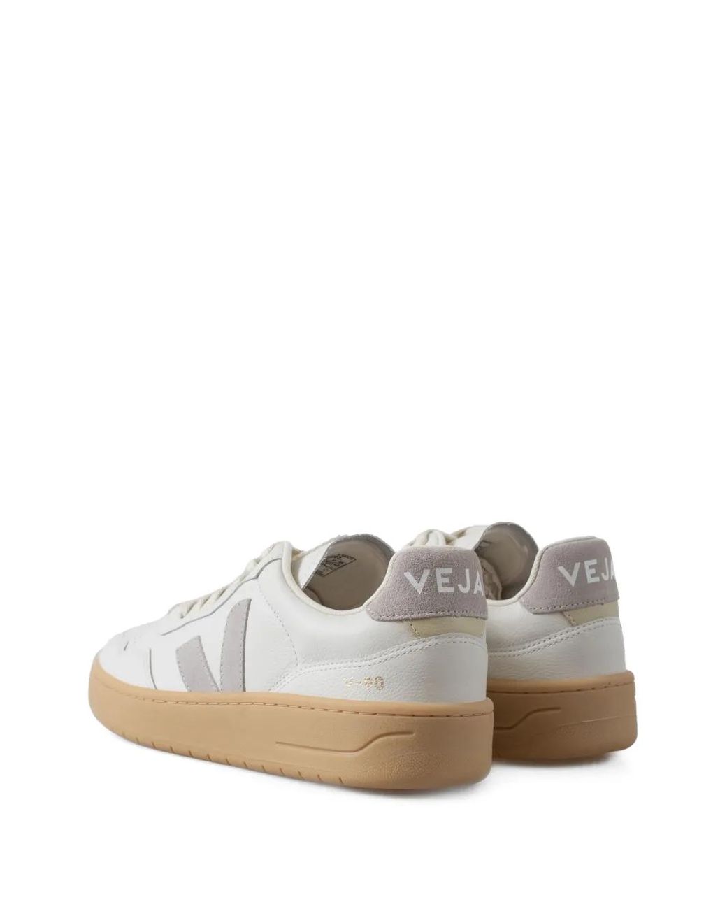 Veja White Leather Sneakers