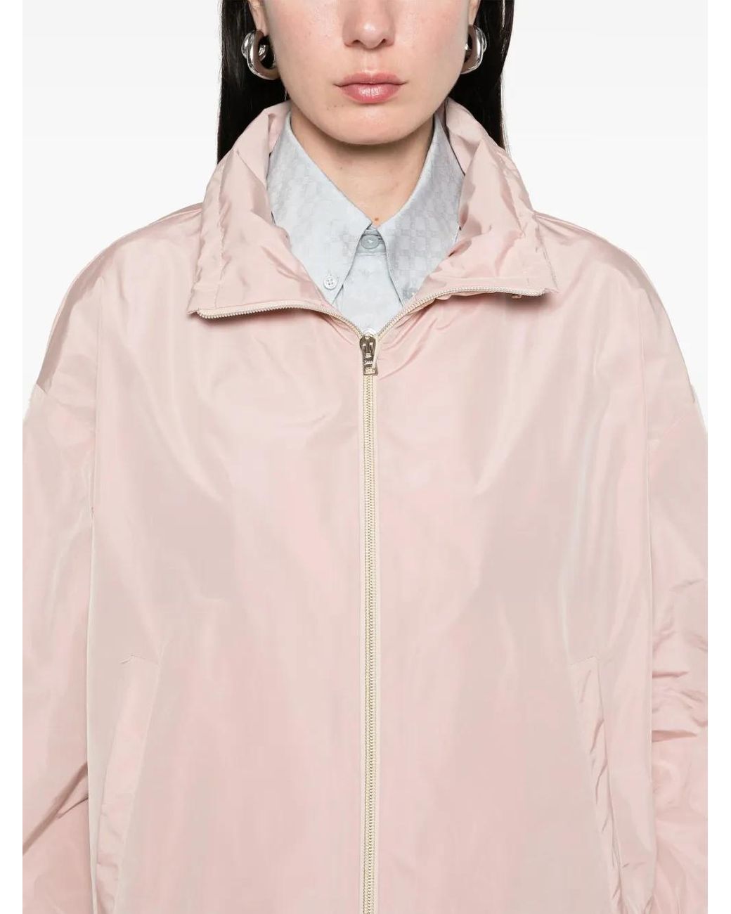 Giacca con coulisse di Herno in Pink