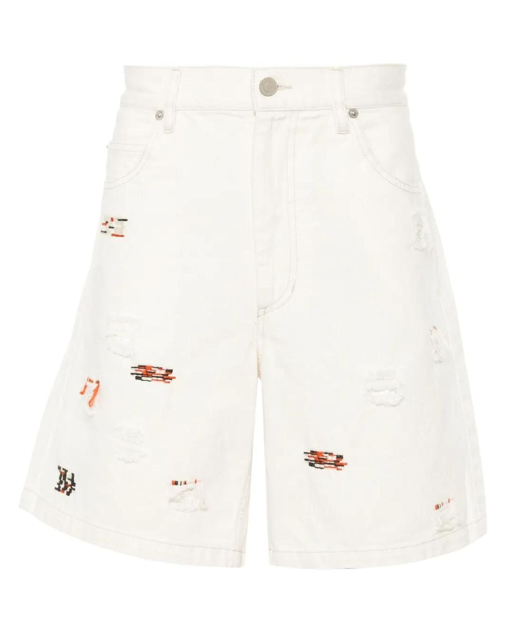 Isabel Marant Natural Jerryl Denim Shorts for men