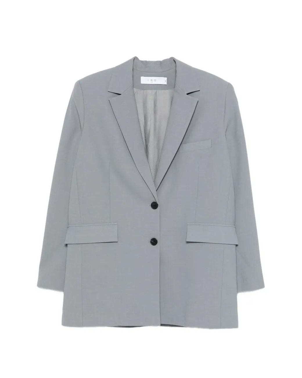 IRO Gray Single-Breasted Blazer