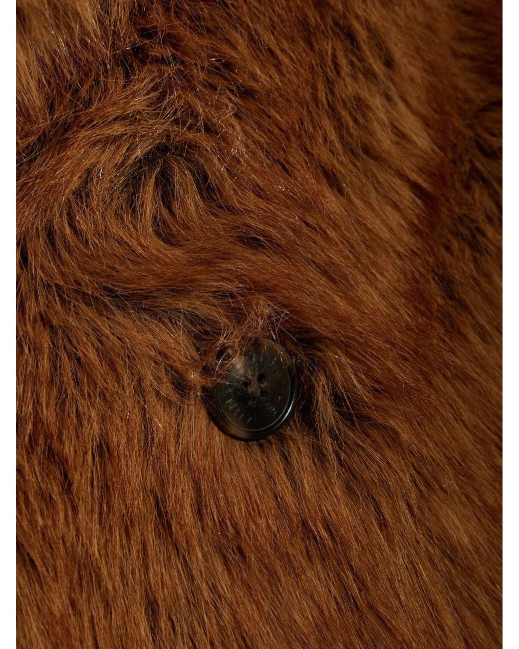 Munthe Brown Vestine Faux-Fur Jacket