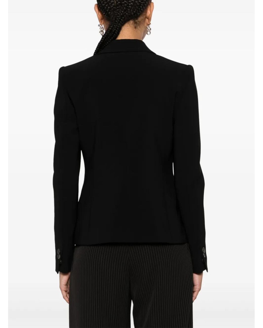 DSquared² Black 24/7 Single-Breasted Blazer
