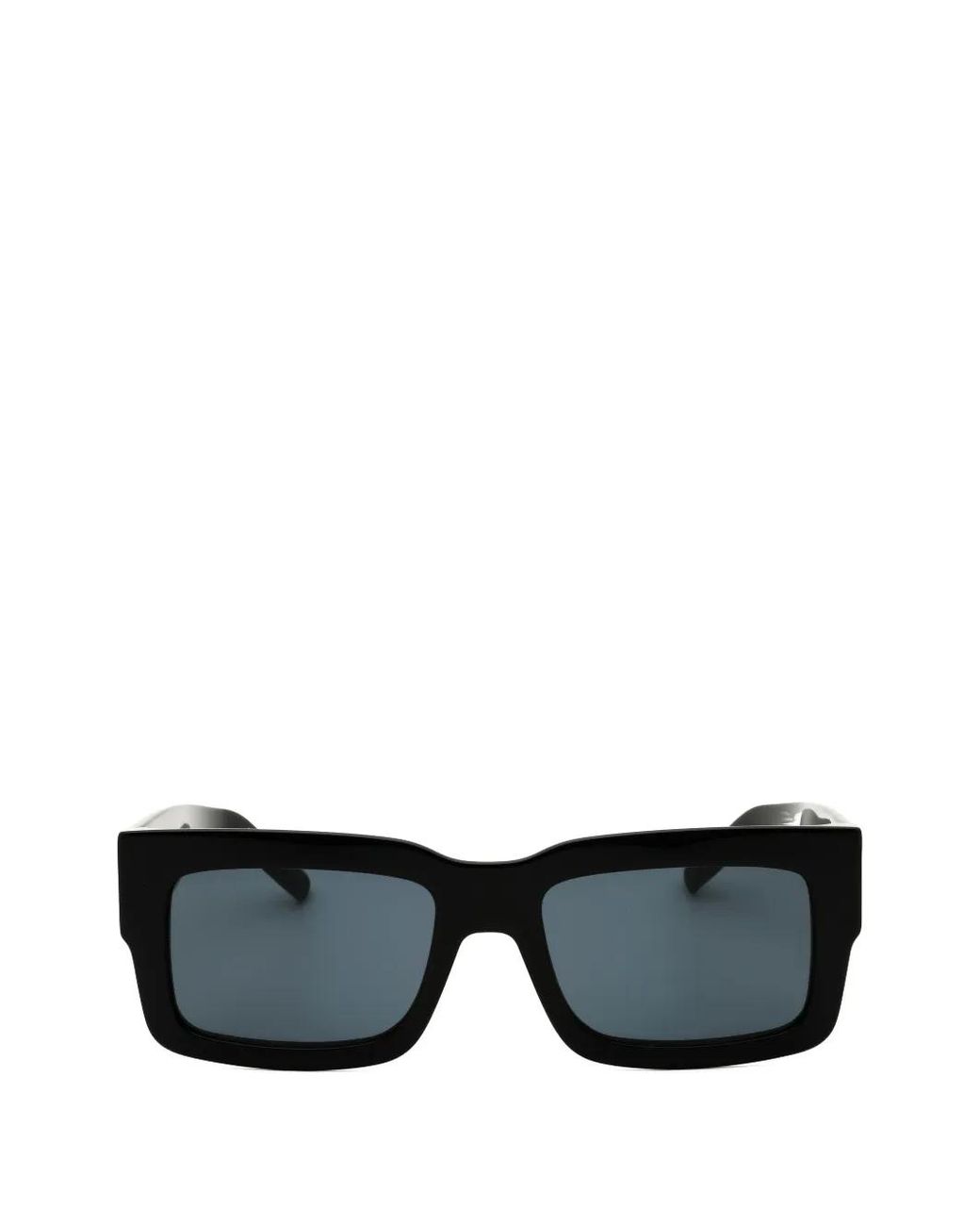 Boss Black Logo-Plaque Rectangle-Frame Sunglasses