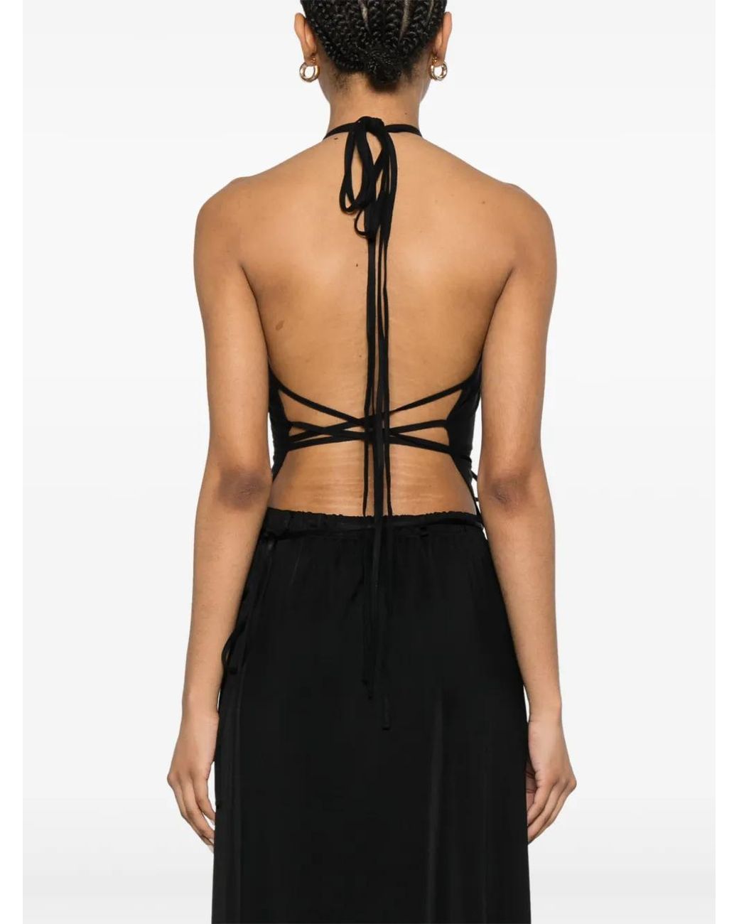 Top Mar Baserange de color Black
