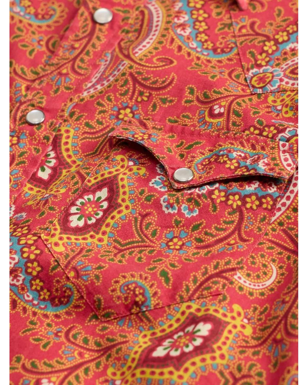 RRL Red Chemise À Motif Cachemire for men