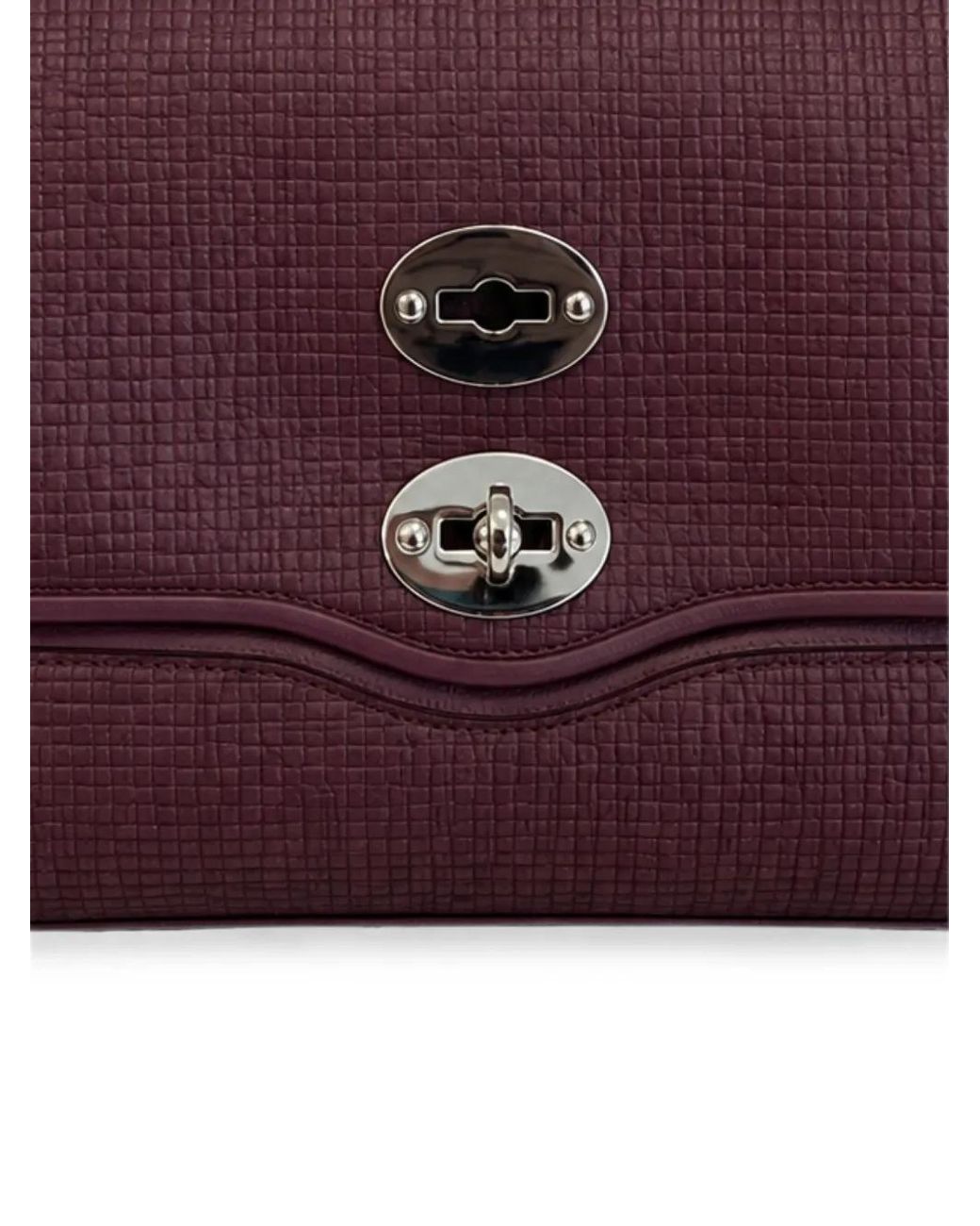 Zanellato Purple Small Postina Textured-Finish Tote Bag
