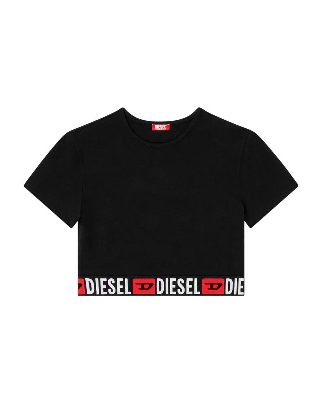 DIESEL Black Irma-D-Core T-Shirt