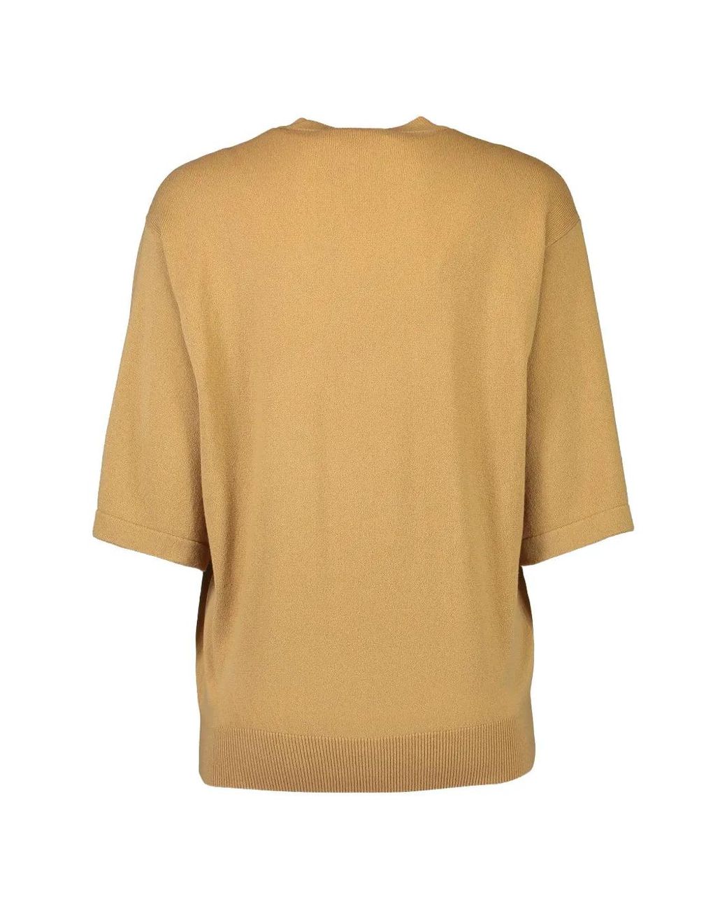 Maglione A Maniche Corte di Michael Kors in Natural