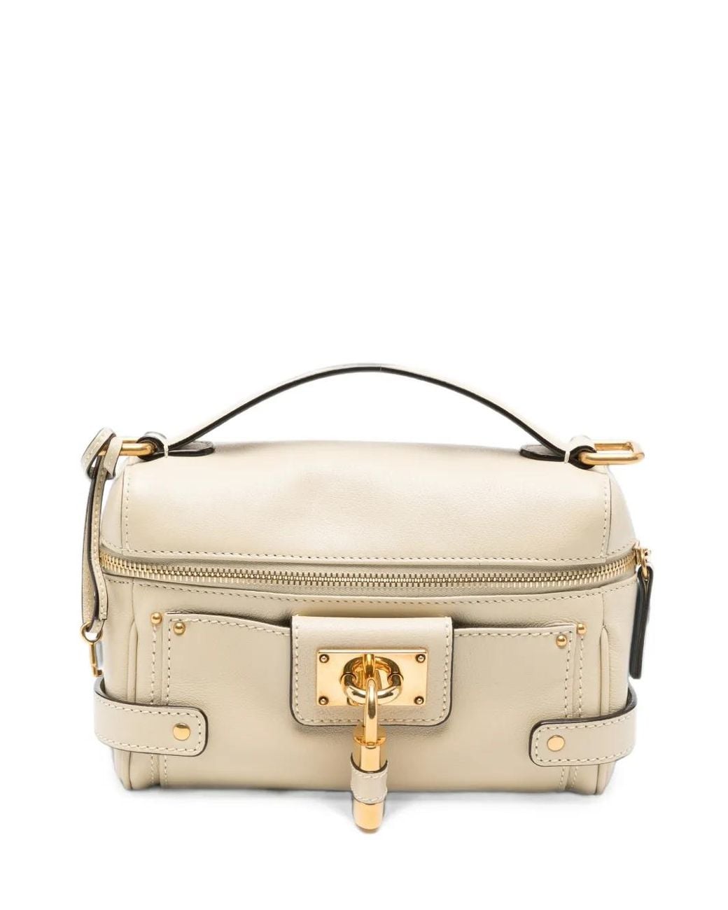 Chloé Metallic Paddington Tote Bag