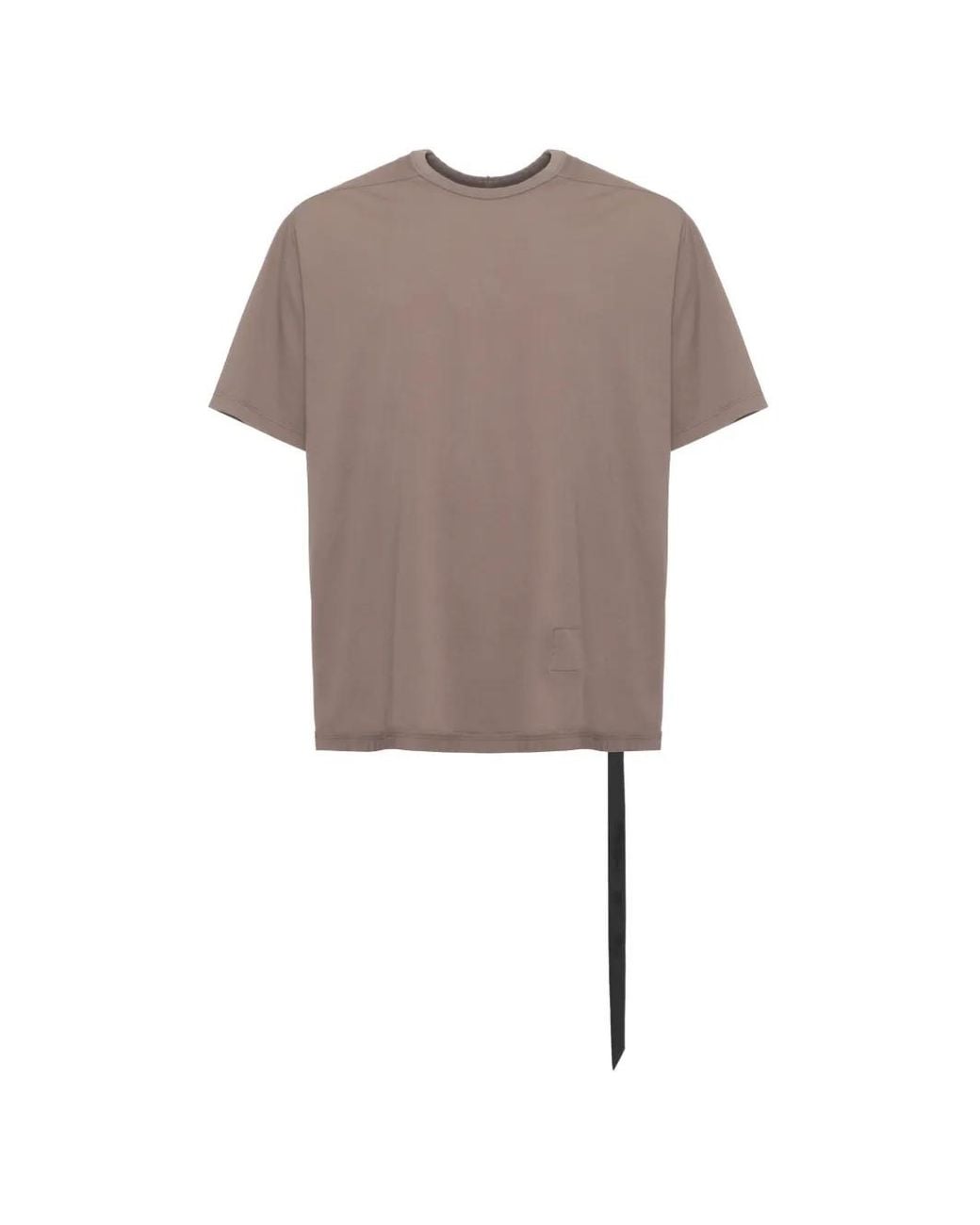 Rick Owens Gray T-Shirt En Coton for men