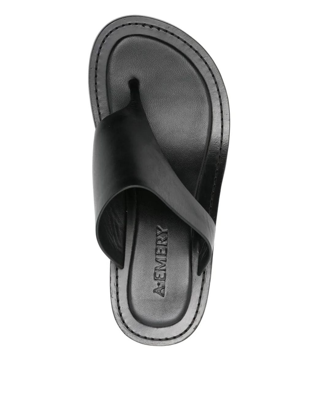 A.Emery Black Sandales The Hardie À Talon