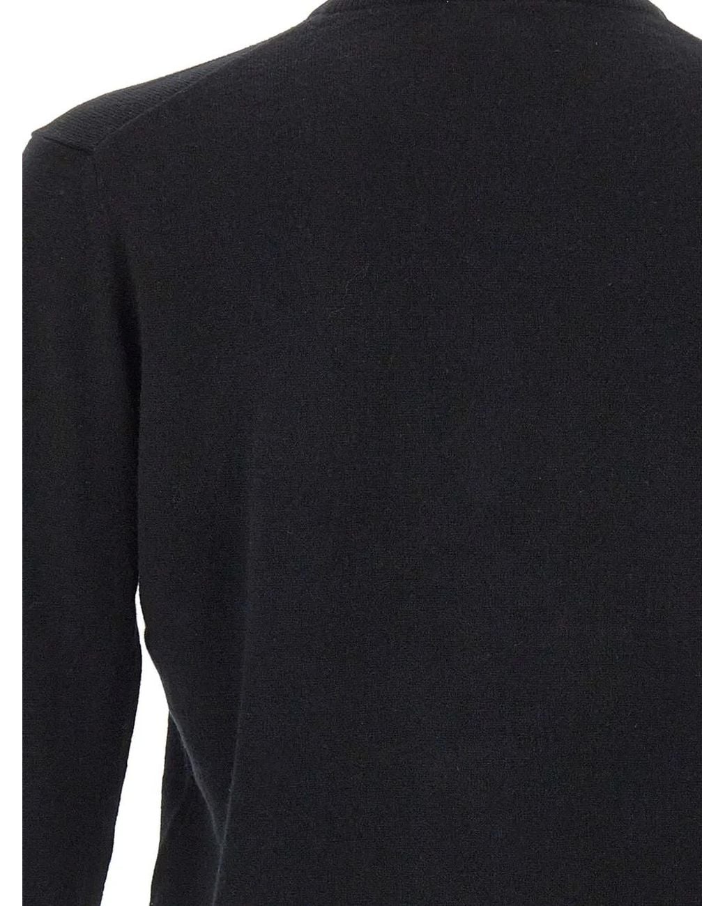 Della Ciana Blue Half-Zip Sweater for men