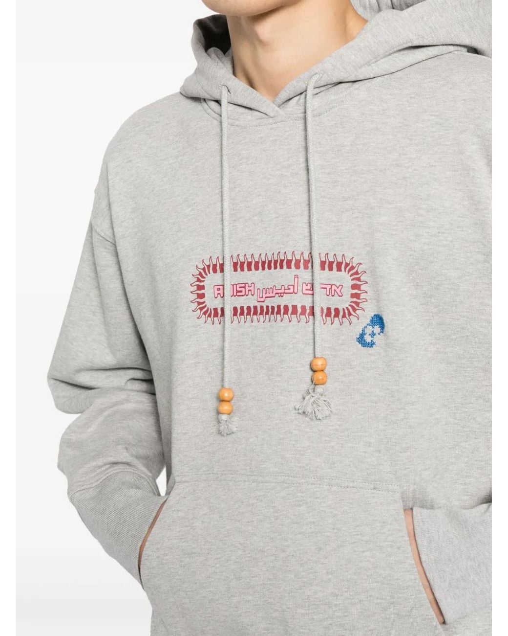 Sudadera Alkhas Con Capucha Y Logo Adish de hombre de color Gray
