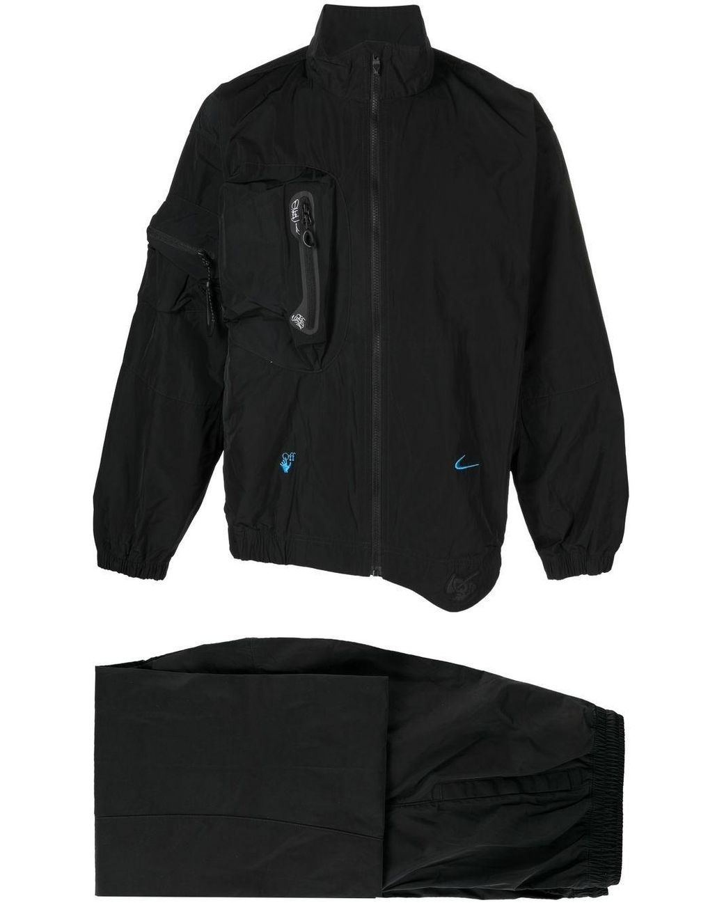 Nike X Off White Tracksuit Set in Black for Men | Lyst