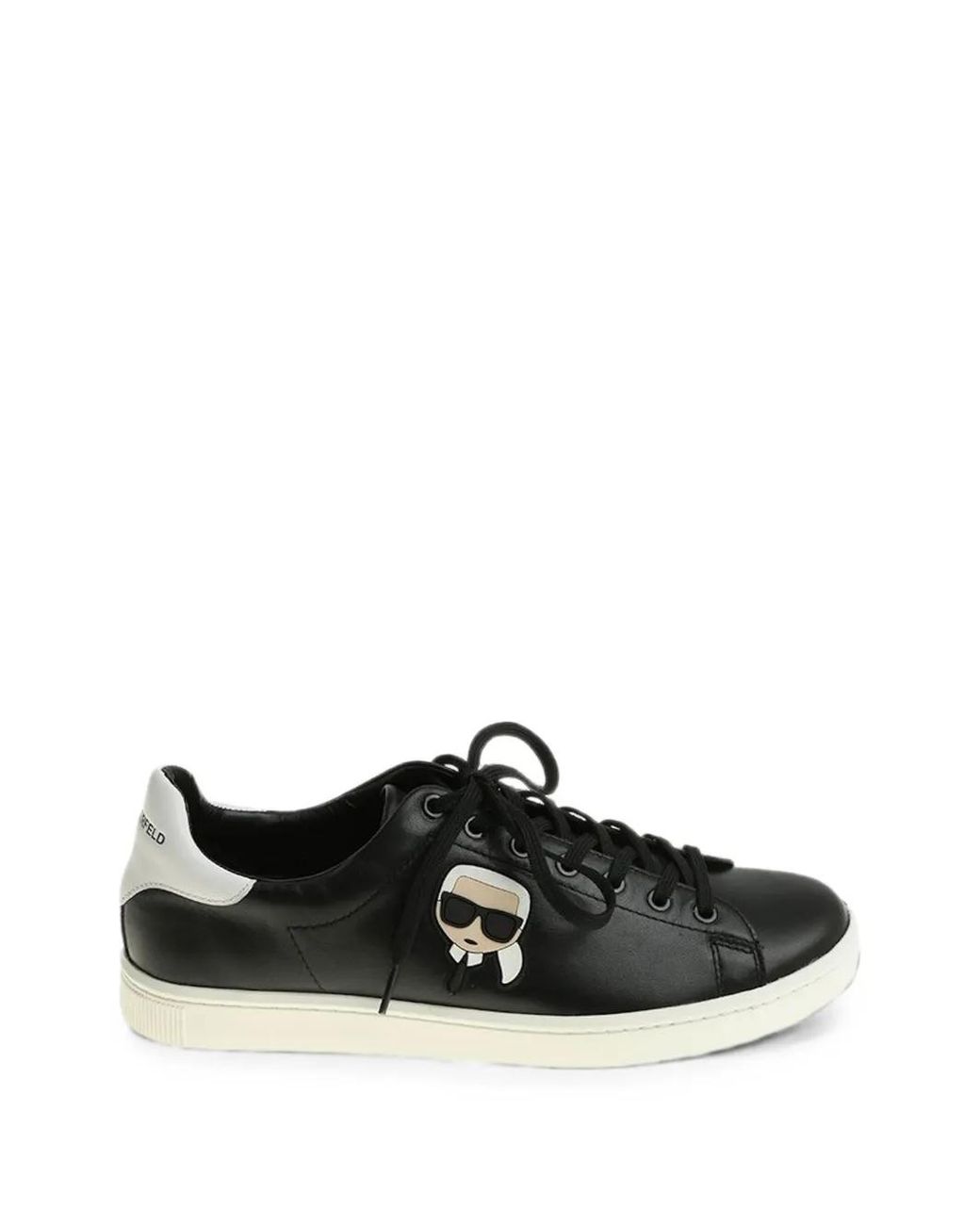 Karl Lagerfeld Black K/Ikonik 3D Sneakers for men