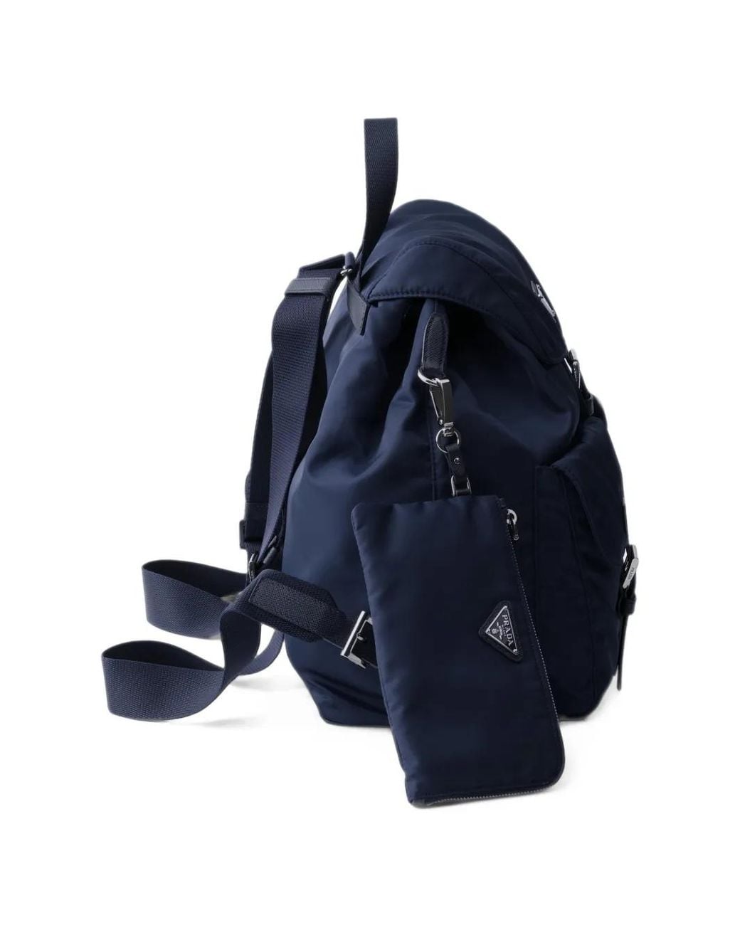 Prada Blue Medium Re-Nylon Backpack