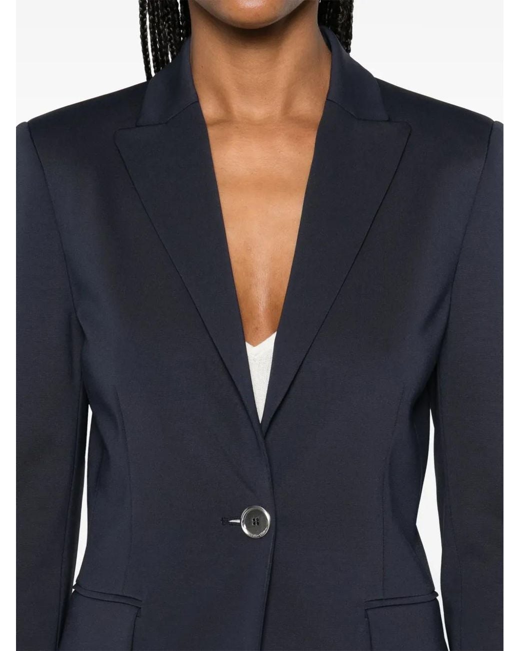 Pinko Blue Tailored Blazer