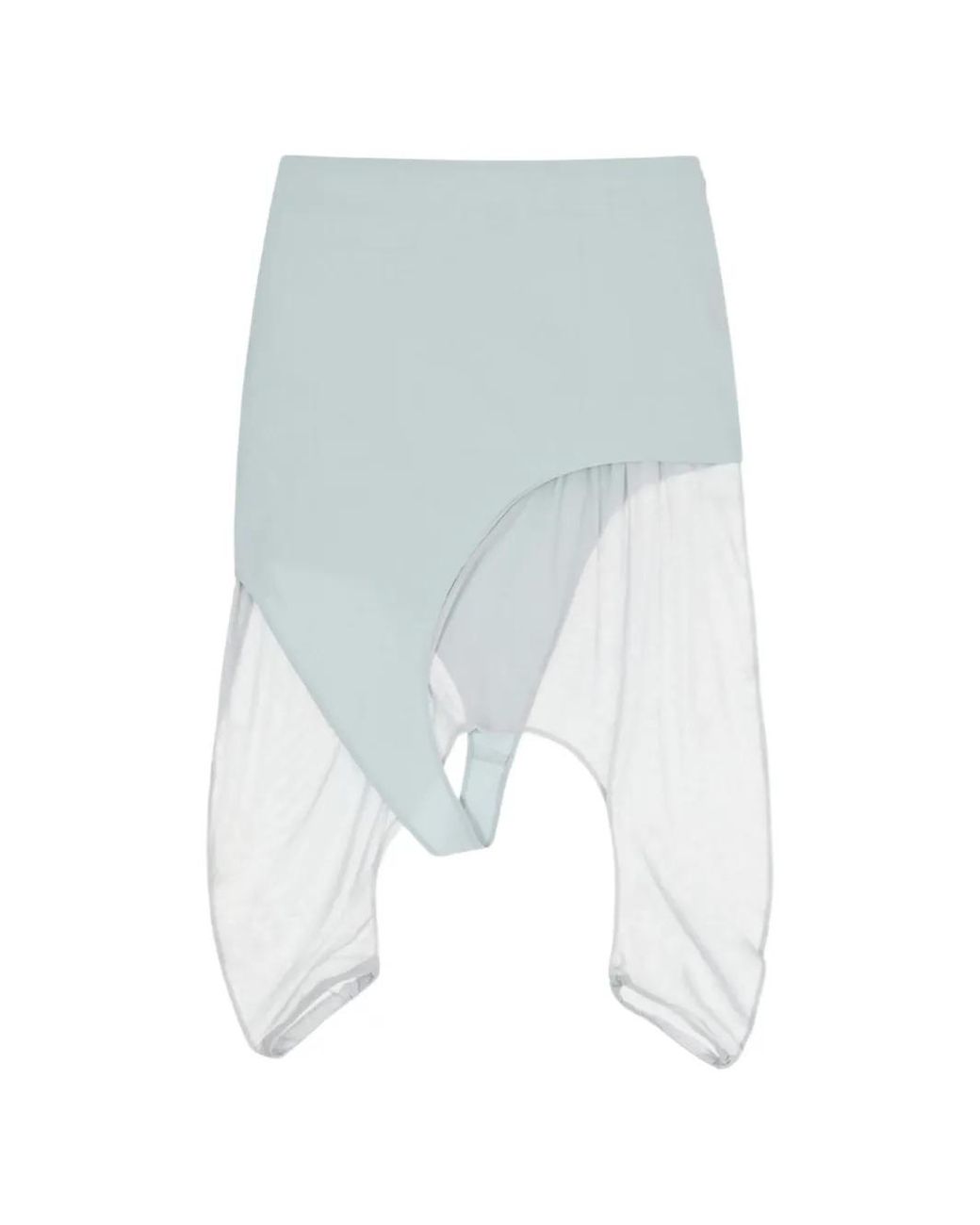 Short À Design Superposé NACHE en coloris White