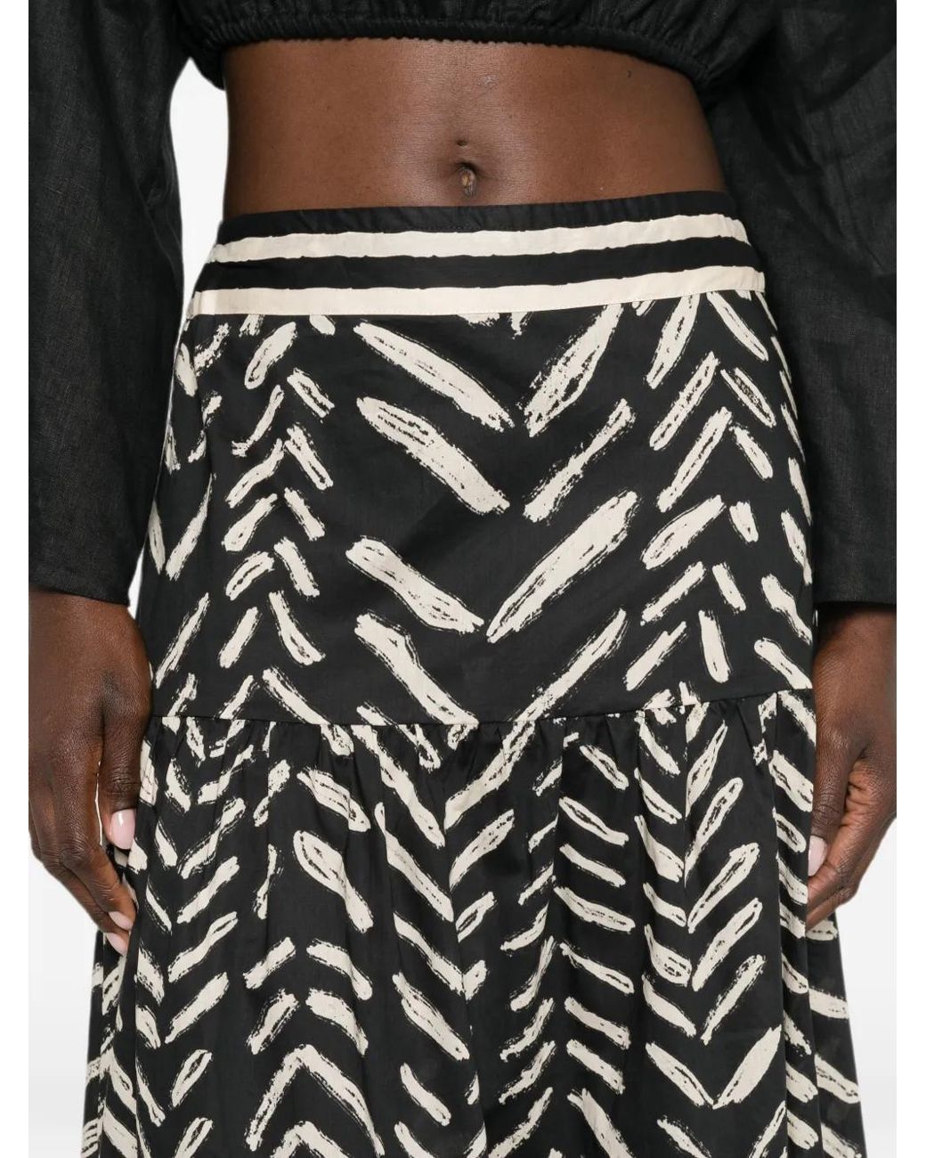 Johanna Ortiz White Rituales Skirt