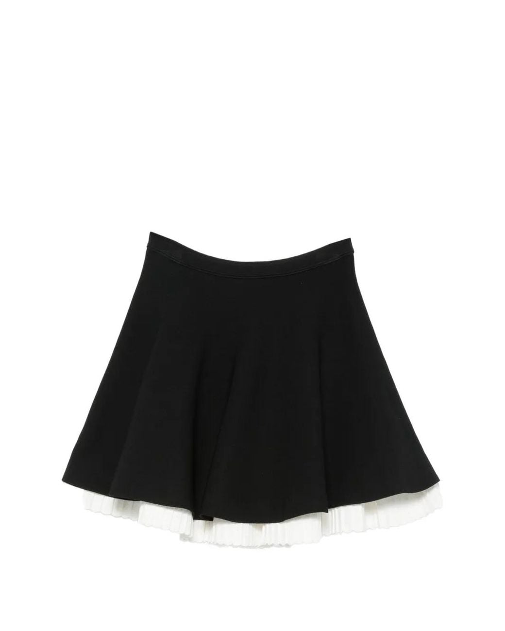 Sandro Black Knit Skirt