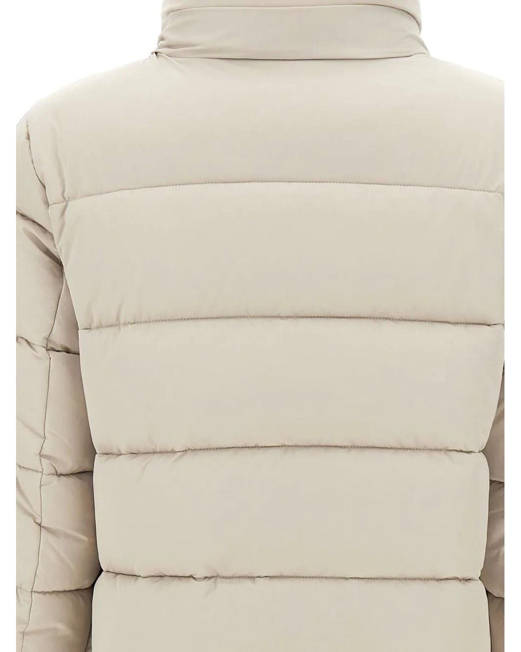 Save The Duck White Piumino Camelia Quilted Puffer Jacket