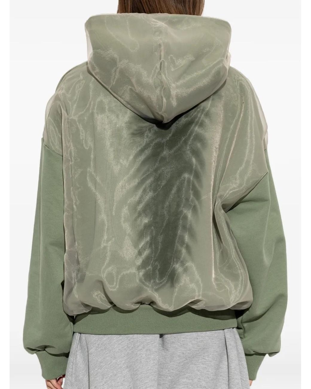 AVAVAV Green X-Ray Oversized Hoodie
