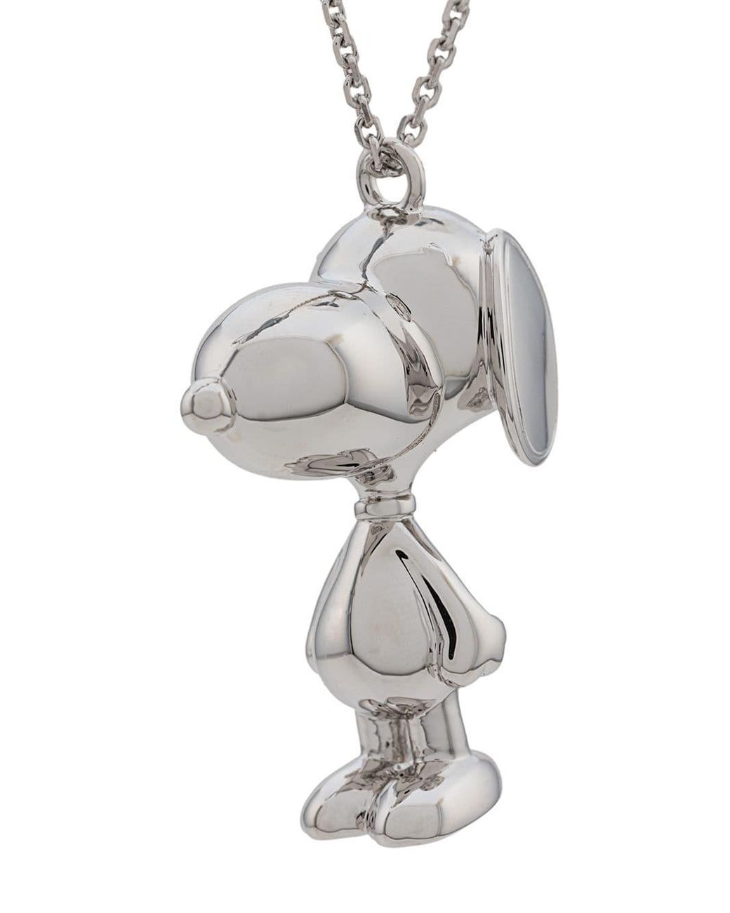 The Snoopy Pendant Necklace Marc Jacobs en coloris Métallisé | Lyst