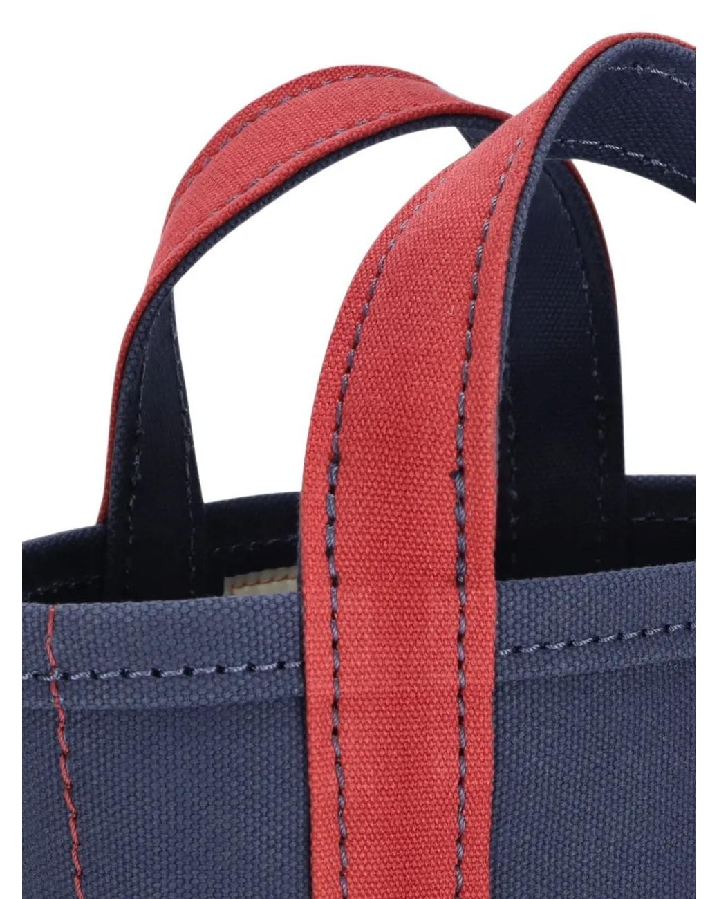 Fortela Blue Mini Aly Canvas Tote Bag
