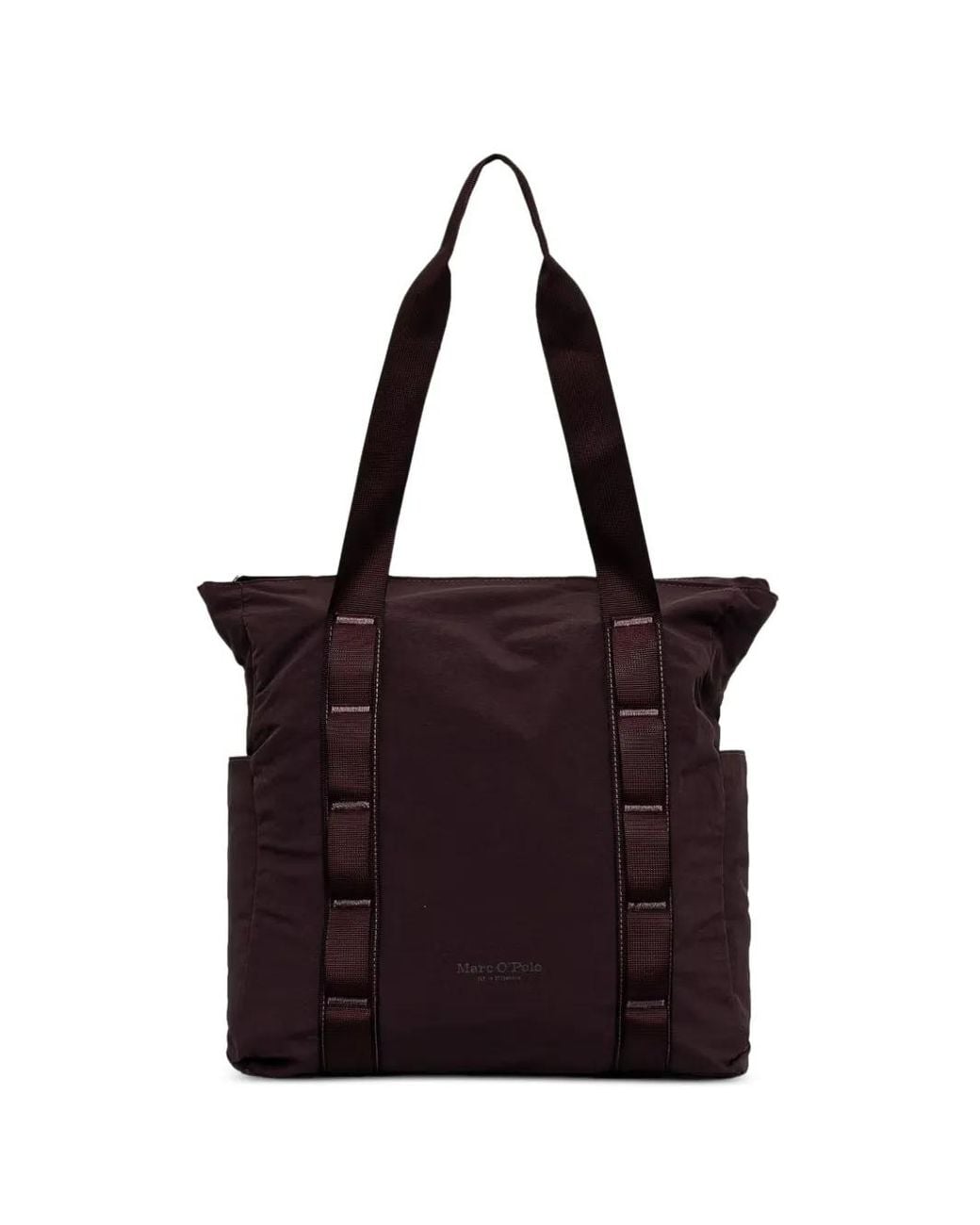 Marc O' Polo Purple Loritz Logo-Print Tote Bag for men