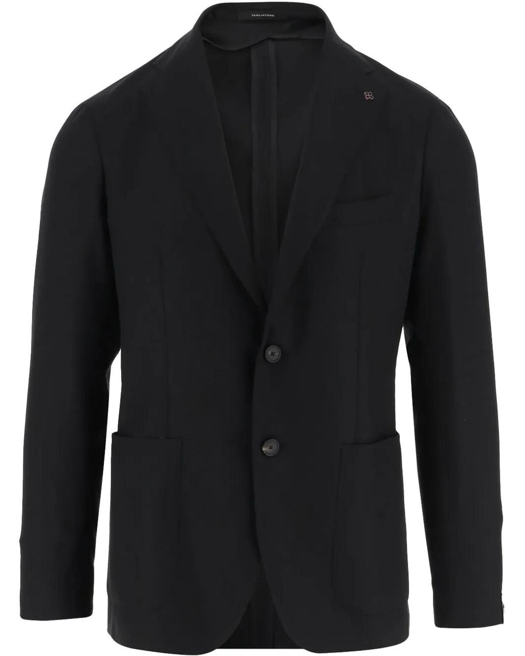 Tagliatore Black Jacket for men