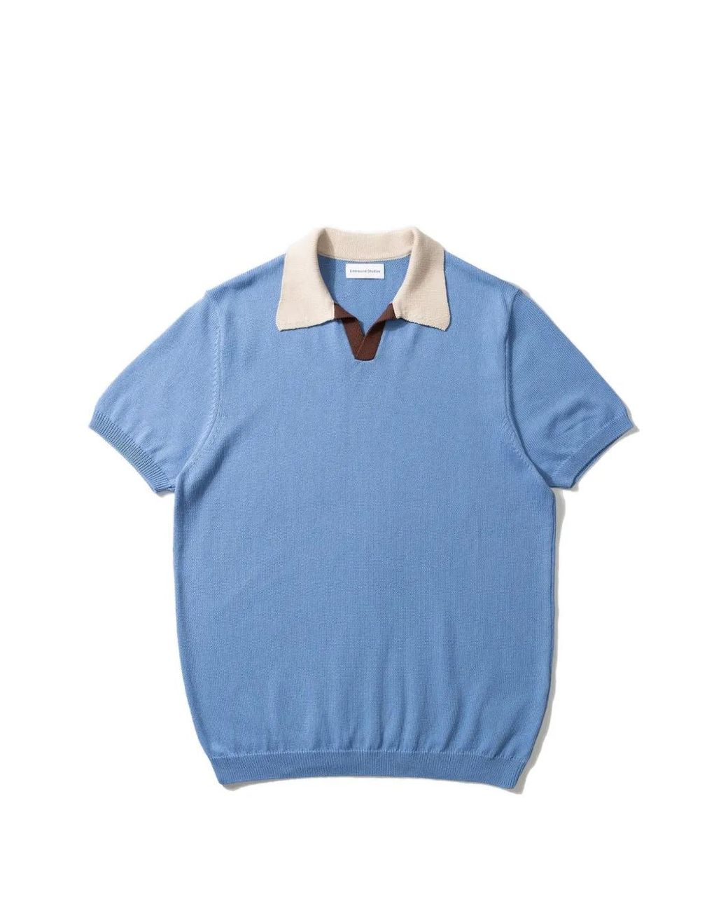 Edmmond Studios Blue T-Shirt Dinners À Design Colour Block for men