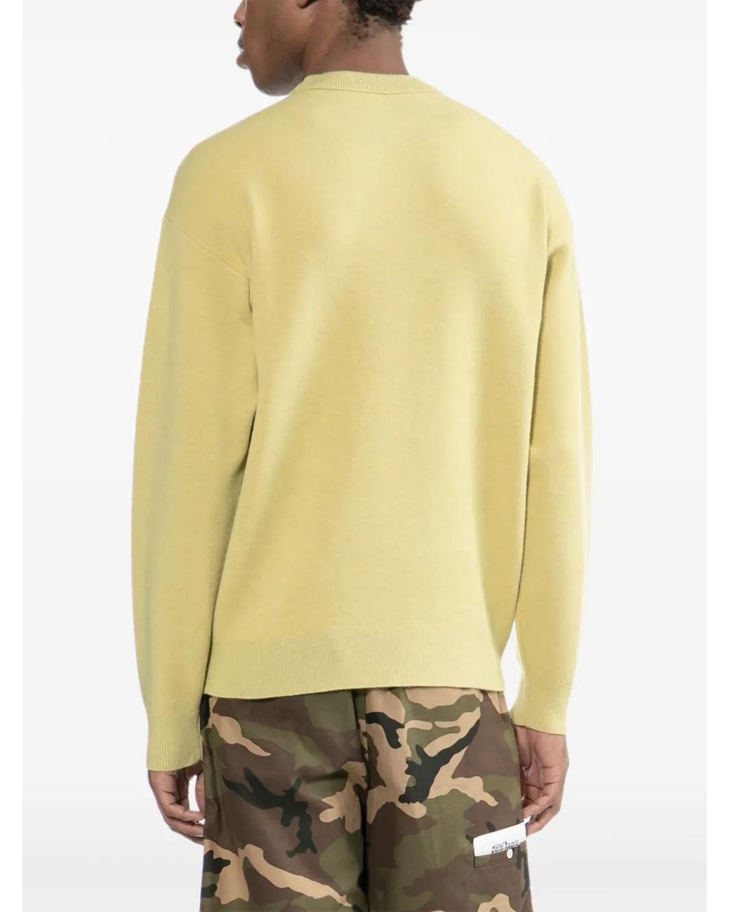 Pull Moonface Aape By A Bathing Ape pour homme en coloris Yellow