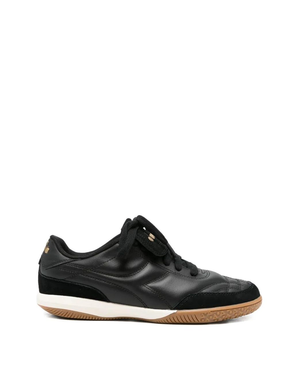 Diadora Black Lace-Up Sneakers for men
