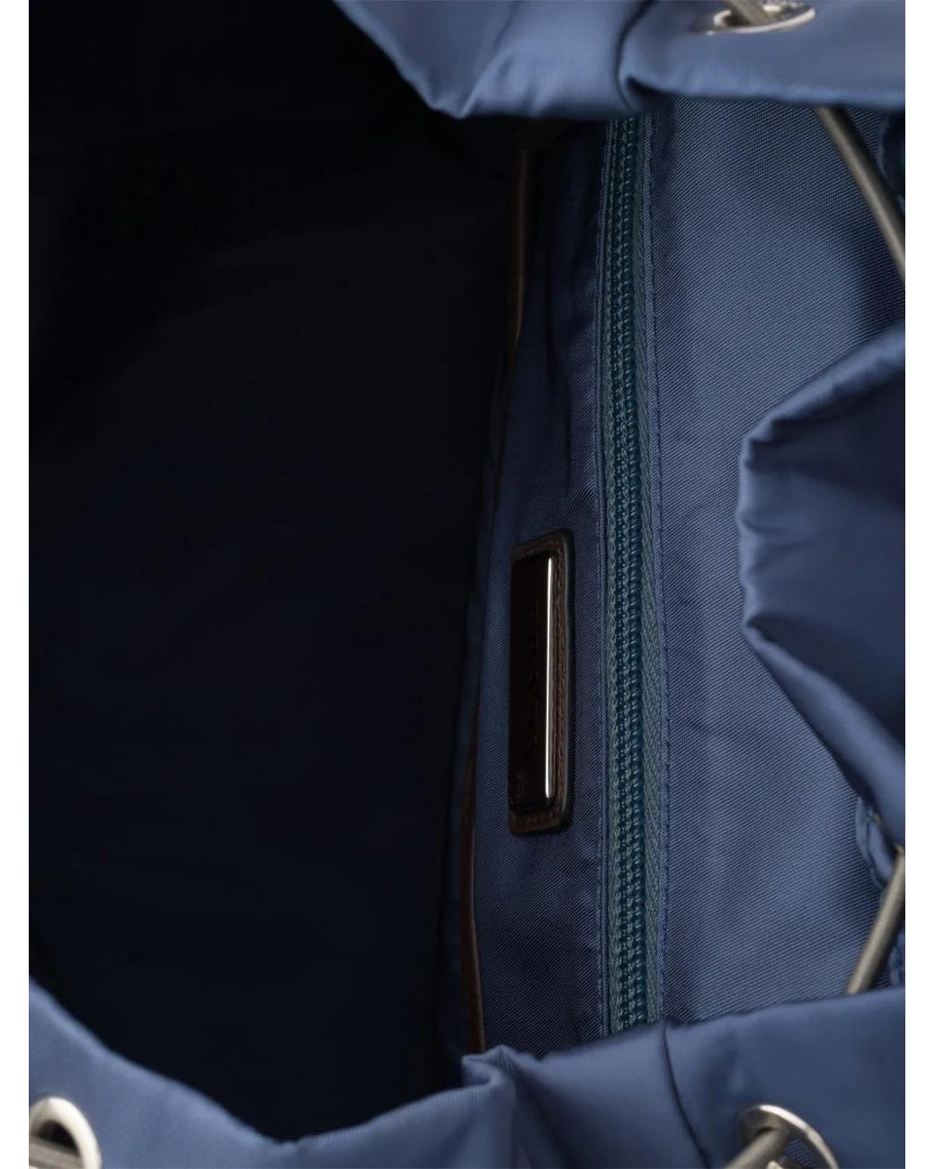 メンズ Prada Re-Nylon バックル バックパック Blue