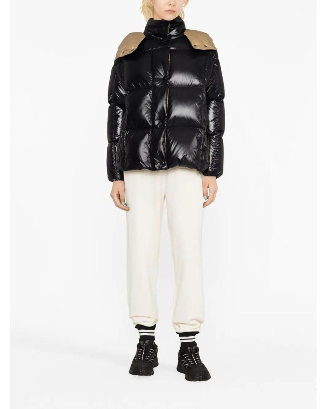 Moncler Black Quilted 'Parana' Down Jacket