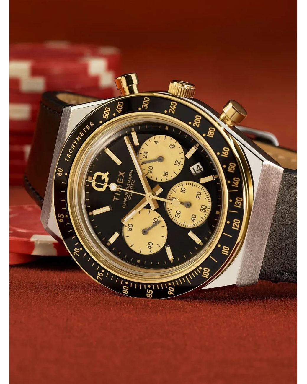 Timex Q 40Mm in White für Herren