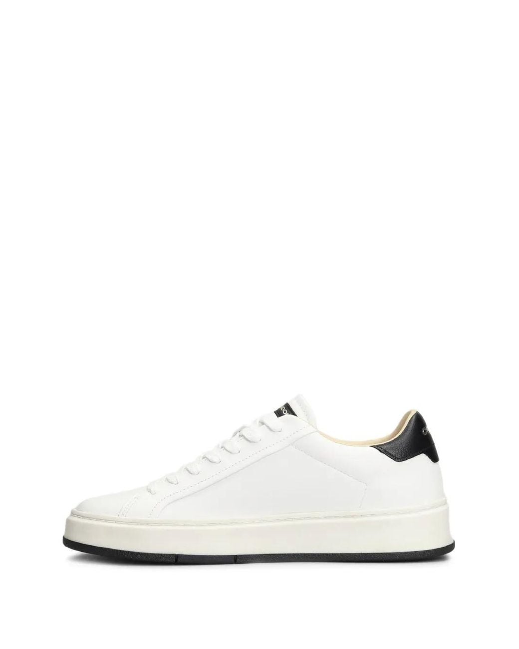 Crime London White Destiny Low-Top Sneakers for men