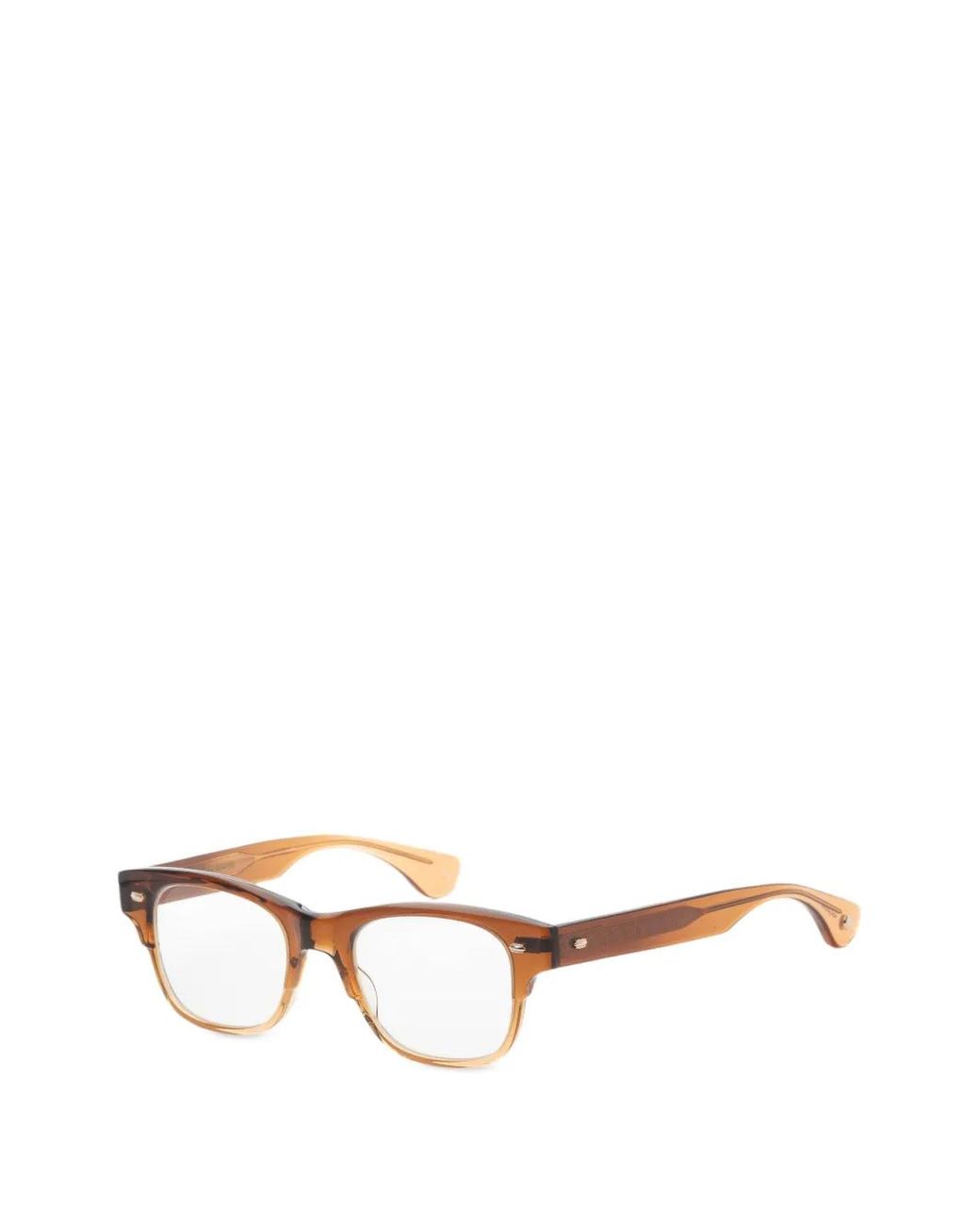 Garrett Leight White Rodriguez Brille Mit Eckigem Gestell