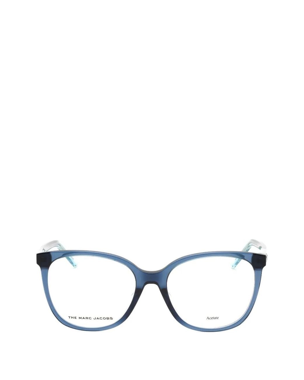 Marc Jacobs Black Rectangle-Frame Glasses