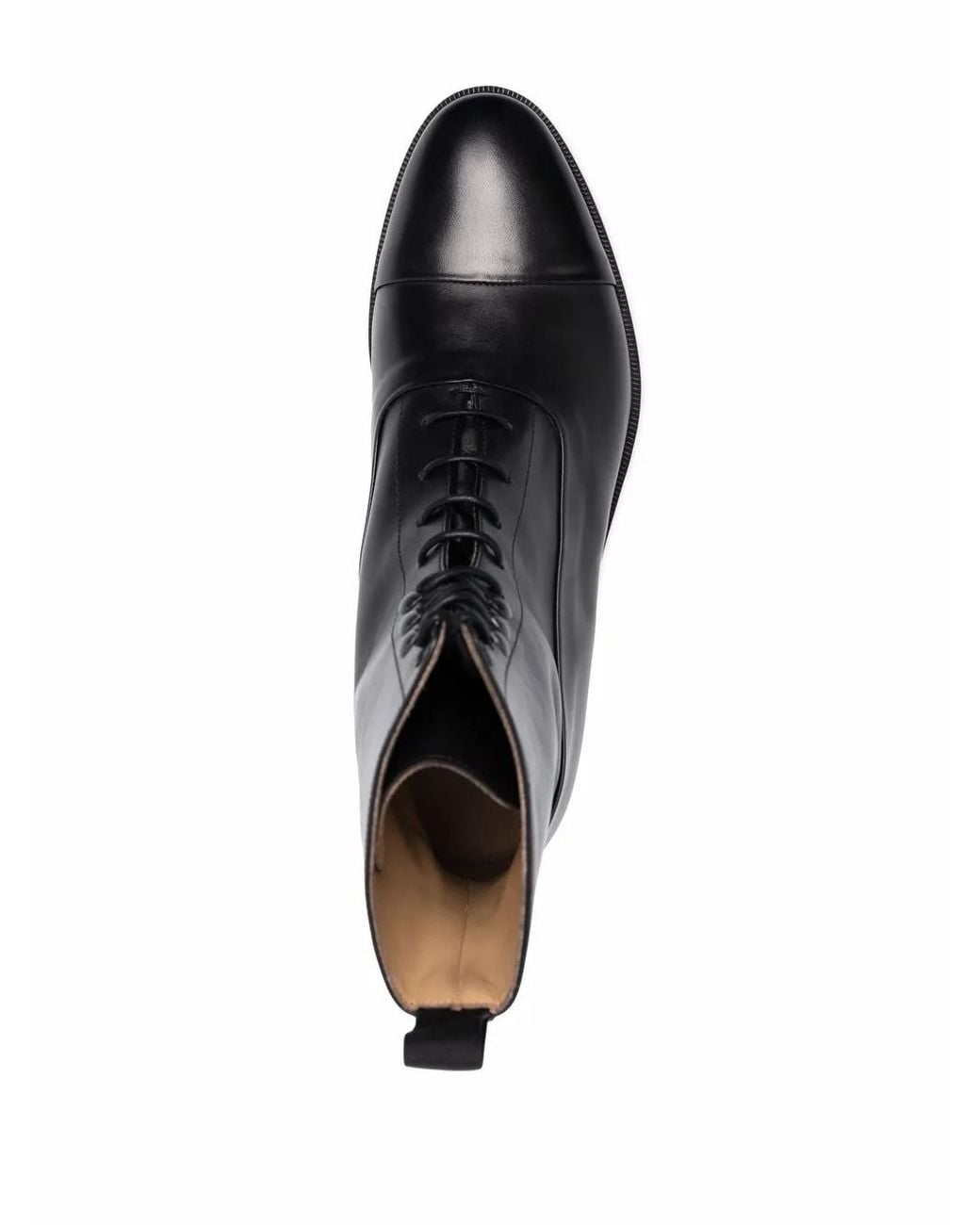 Scarosso Black Archie Lace-Up Boots for men