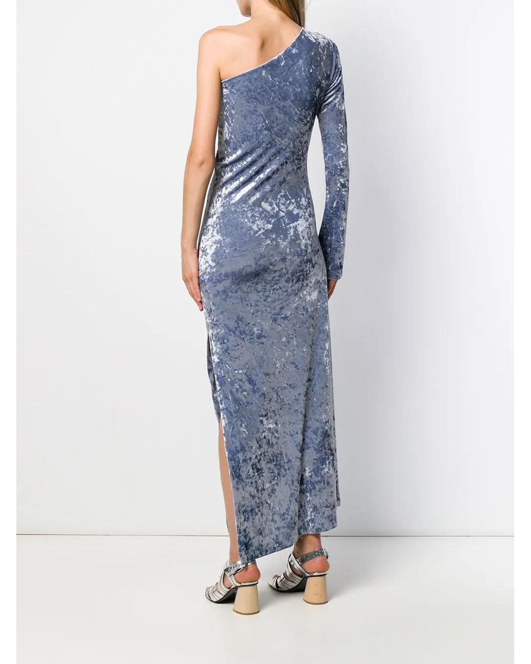 Ssheena Blue Waria Evening Dress