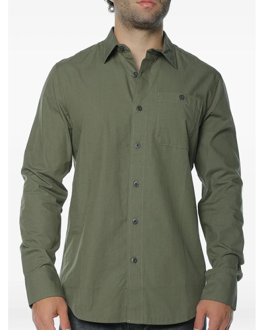 G-Star Green Bristum 2.0 Slim Shirt for men