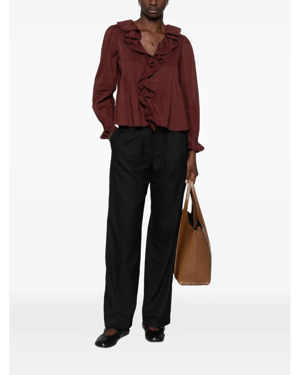 Doen Red Hardy Blouse
