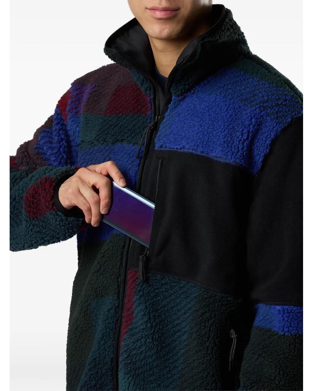 Rossignol Blue All Track Fleece Sherpa Jacket for men