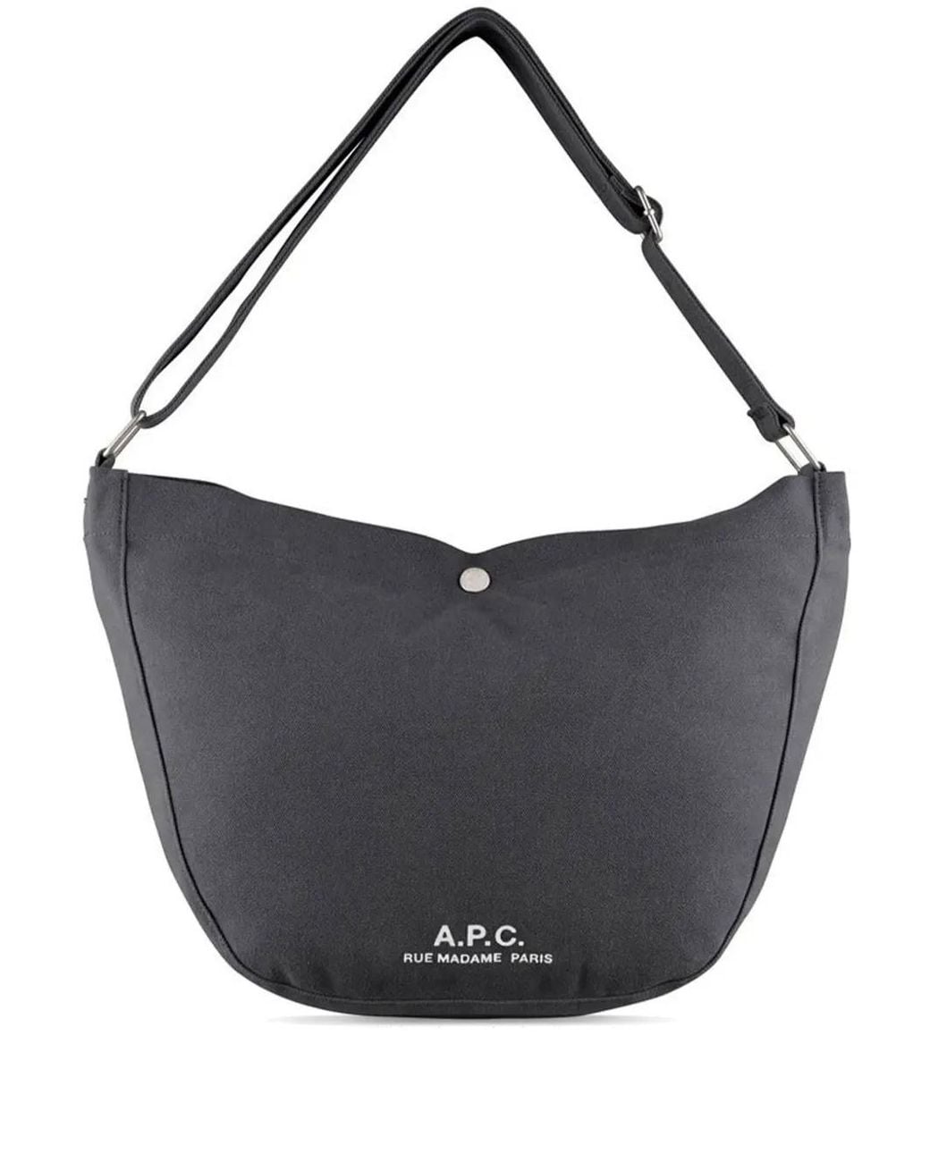 A.P.C. Journal Kuriertasche in Black für Herren